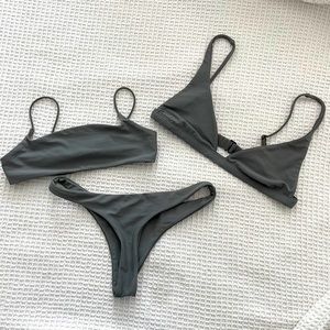 3 piece Grey Ark Swimwear